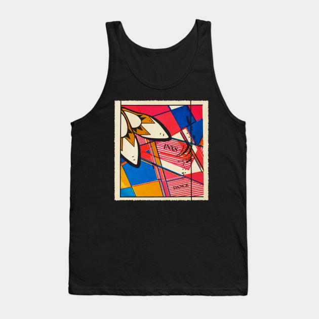 Inxs Groove Visual Rhythms Of A Legendary Music Journey Tank Top by Crazy Frog GREEN